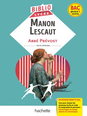 cover image of Manon Lescaut, Abbé Prévost (BAC 1res générale et Technologiques)--BAC 2023